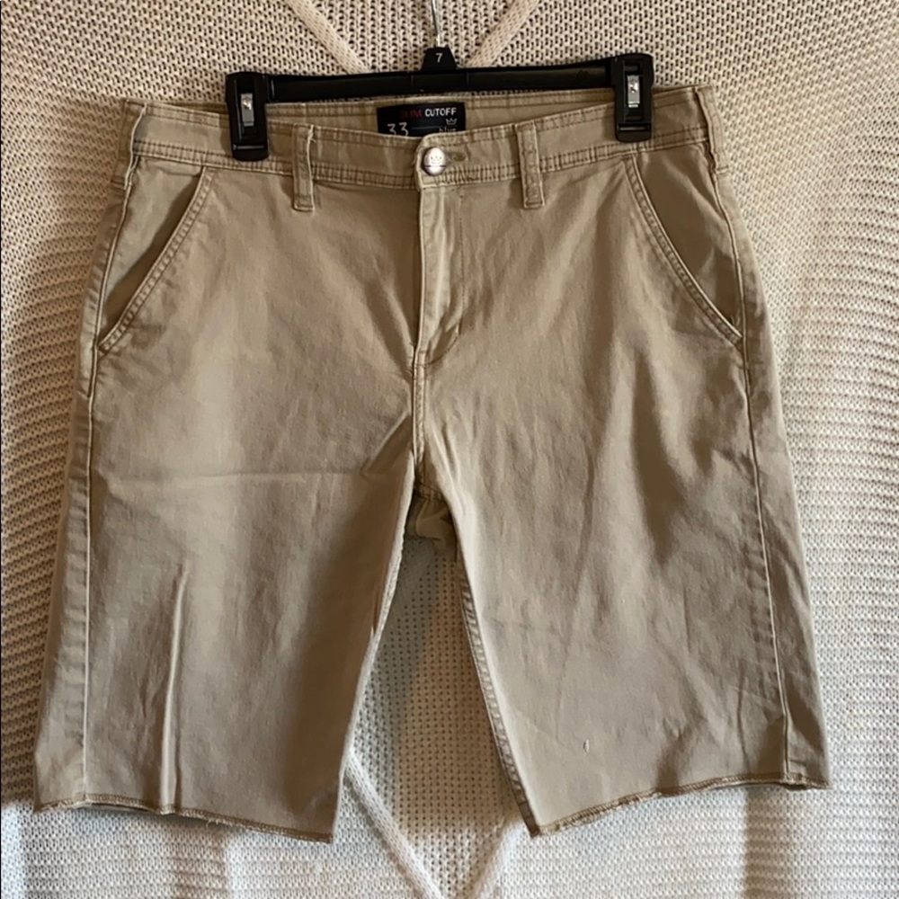 Men’s Blue Crown Cut offs